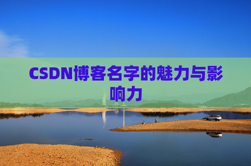 CSDN博客名字的魅力与影响力